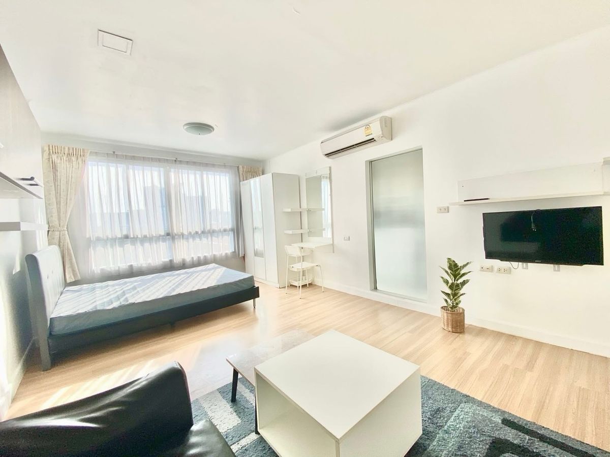 ขายคอนโดเสรีไทย-นิด้า : 🌈ขาย  D Condo Ramkhamhaeng 64 (Low-rise)💵 ขายเพียง 1.85 ล้านบาท📍 อาคาร A ชั้น 8 | ห้อง Studio ขนาด 29 ตร.ม.
