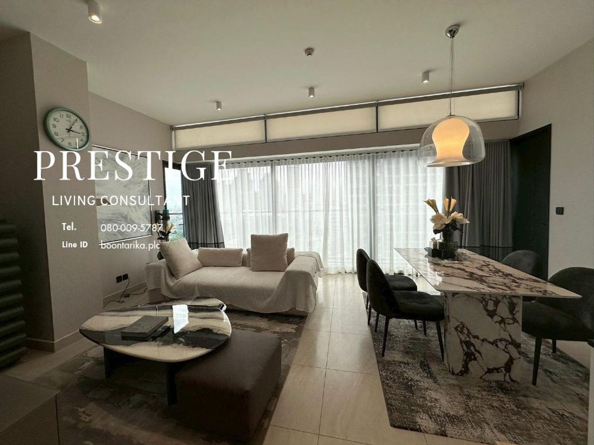 ให้เช่าคอนโดสาทร นราธิวาส : 📌For RENT เช่า | Tait Sathorn 12 - 2BR (130 sqm) 150,000 THB/month 🐶 Pet Friendly