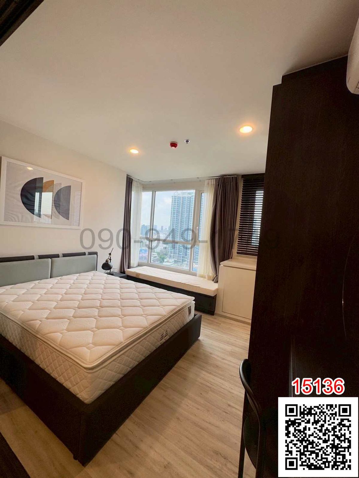For RentCondoRatchadapisek, Huaikwang, Suttisan : Condo rental XT Huaikhwang, 19th floor, building A, near MRT Huai Khwang