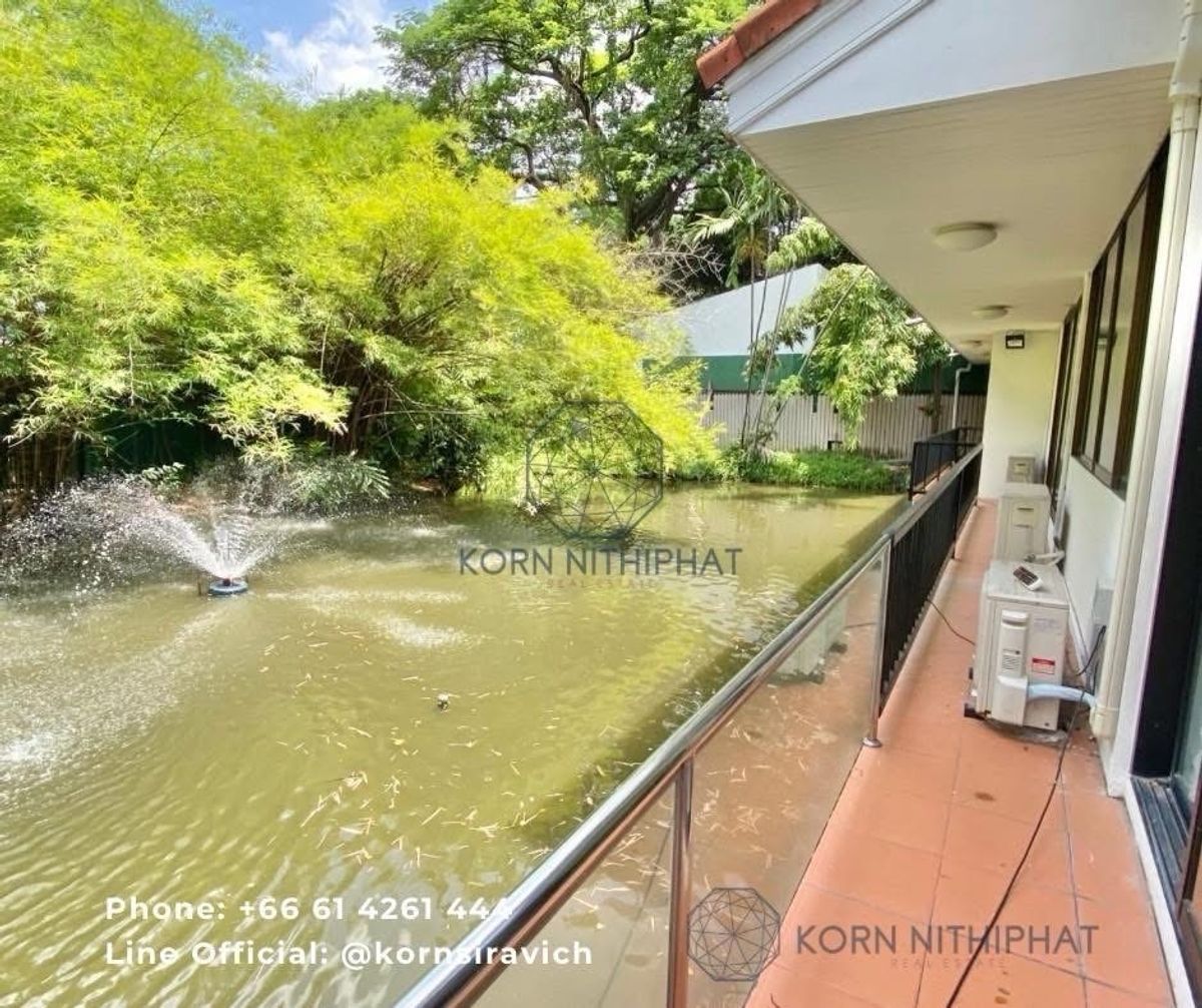 ให้เช่าบ้านสาทร นราธิวาส : For Rental - Single House at Sathorn Bangkok Thailand Property , Nearby Silom - Chong Nonsi - Rama 3 , Welcome Pet Friendly with Green Space 