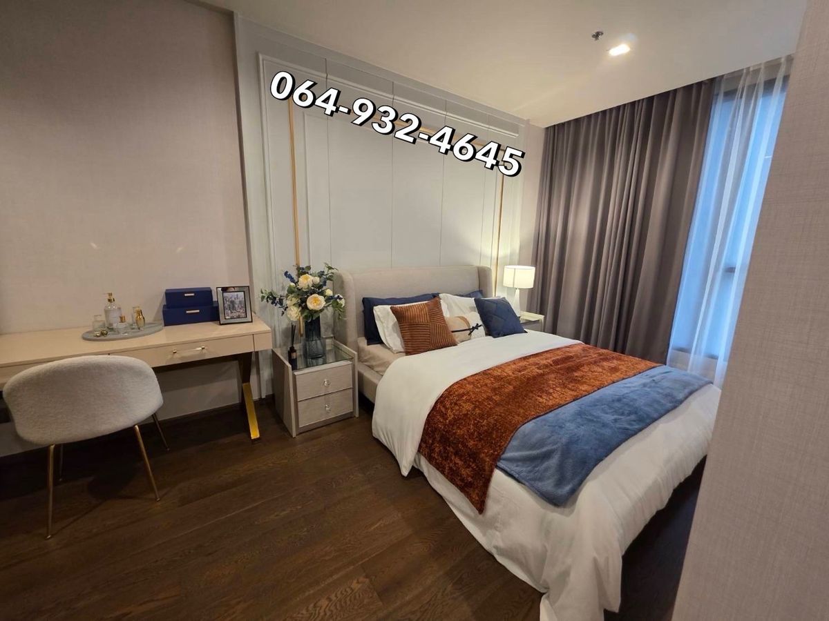 ขายคอนโดสุขุมวิท อโศก ทองหล่อ : 💎แต่งครบ💎 💰yield7%💰ห้องครัวปิด IDEO Q SUKHUMVIT36 1BEDROOM 46Sq.m  📲064-932-4645 KEn