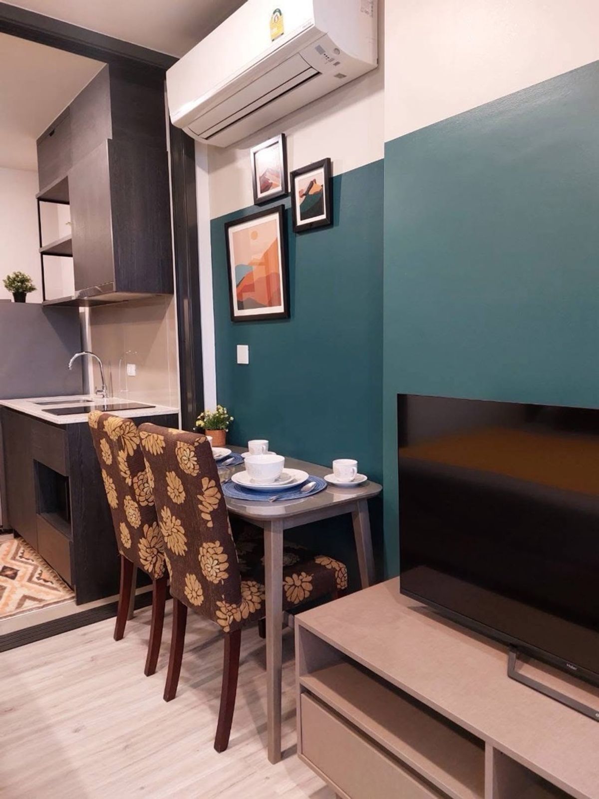 ให้เช่าคอนโดรัชดา ห้วยขวาง : Xt huaikhwang /conner room 30sqm./40fl./18,500