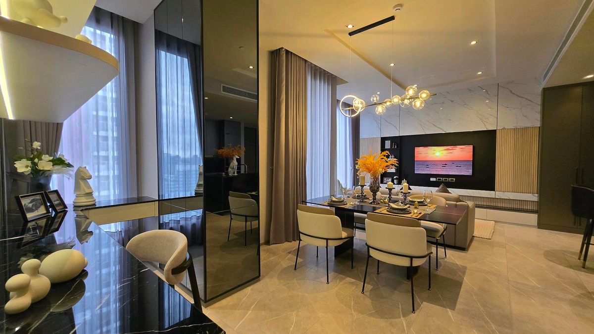 For SaleCondoSukhumvit, Asoke, Thonglor : 🔥BEST Price 3 Bedrooms Fully Furnished 56.9MB🔥