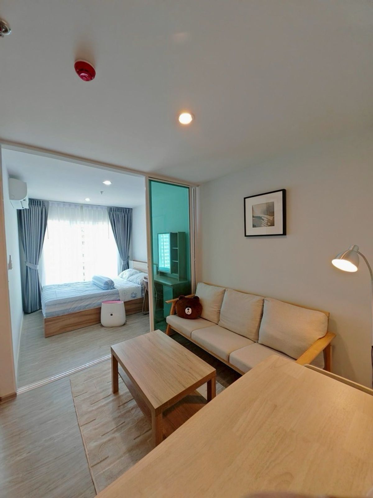 For RentCondoBangna, Bearing, Lasalle : Condo for rent, ready to stay immediately