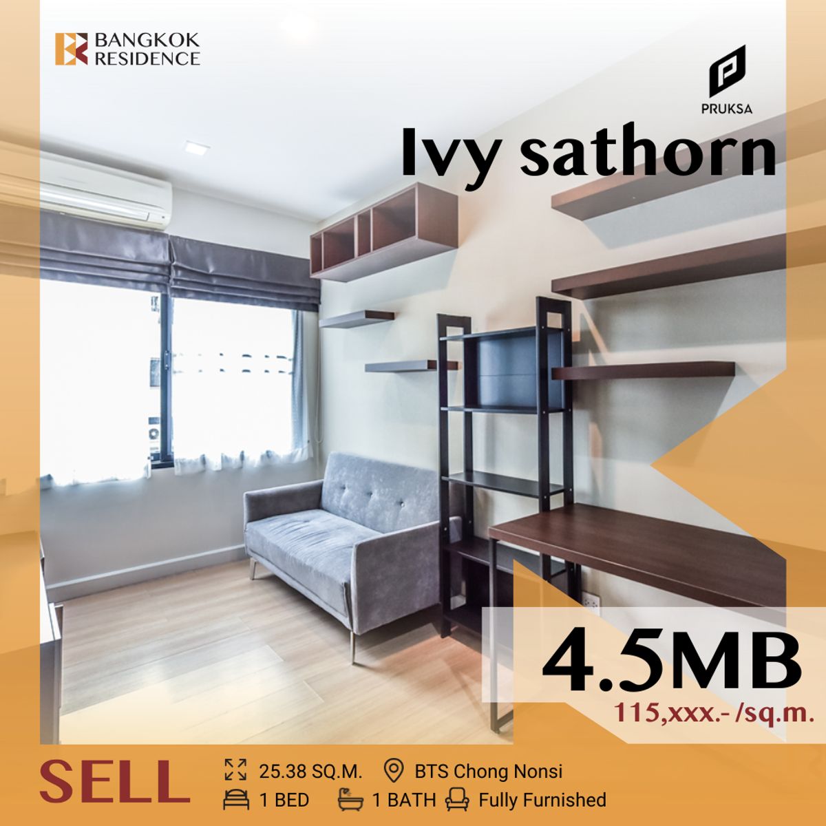 ขายคอนโดสาทร นราธิวาส : 🔥เอกสิทธิ์แห่งความหรูหราบนทำเลเศรษฐกิจ 🔥Ivy Sathorn 10 ใกล้ BTS ช่องนนทรี