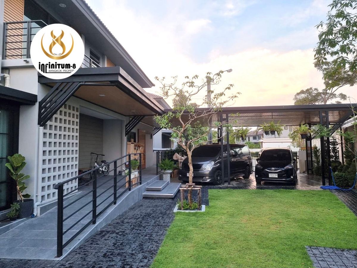 For SaleHouseRathburana, Suksawat : ♥️#Pave PrachaUthit 90 A perfect corner home with privacy and uniqueness — a warm and cozy residence that might be exactly what someone is searching for, to complete their family. #This Home Has It All just the way you deserve♥️
