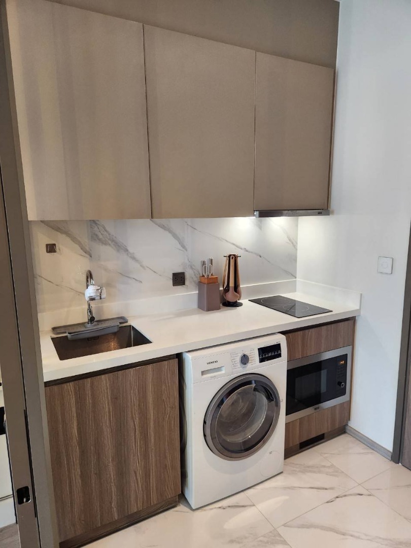 For RentCondoSukhumvit, Asoke, Thonglor : 🔥For urgent rent🔥Rhythm Ekkamai Estate, beautiful room, fully furnished, near BTS Ekkamai❗