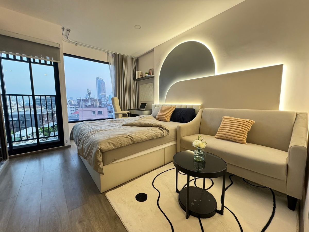 ให้เช่าคอนโดรัชดา ห้วยขวาง : 🛏️ SOHO Bangkok รัชดา 1–2 ห้องนอน ใจกลางรัชดา – ติดต่อเลย! 🌟(ฺBL802)