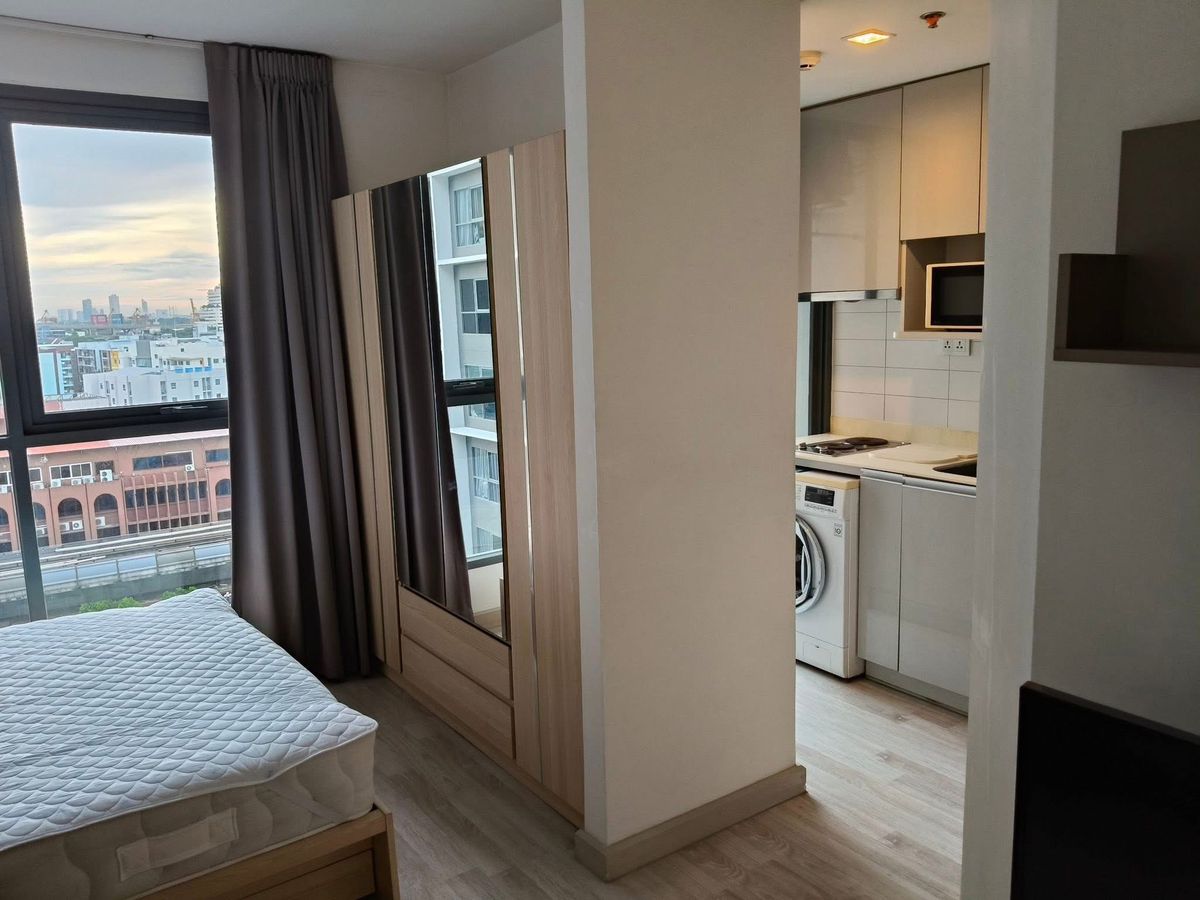 For RentCondoOnnut, Udomsuk : For rent 📍 IDEO Mobi Sukhumvit 📍 Fully furnished and equipped, near BTS On Nut