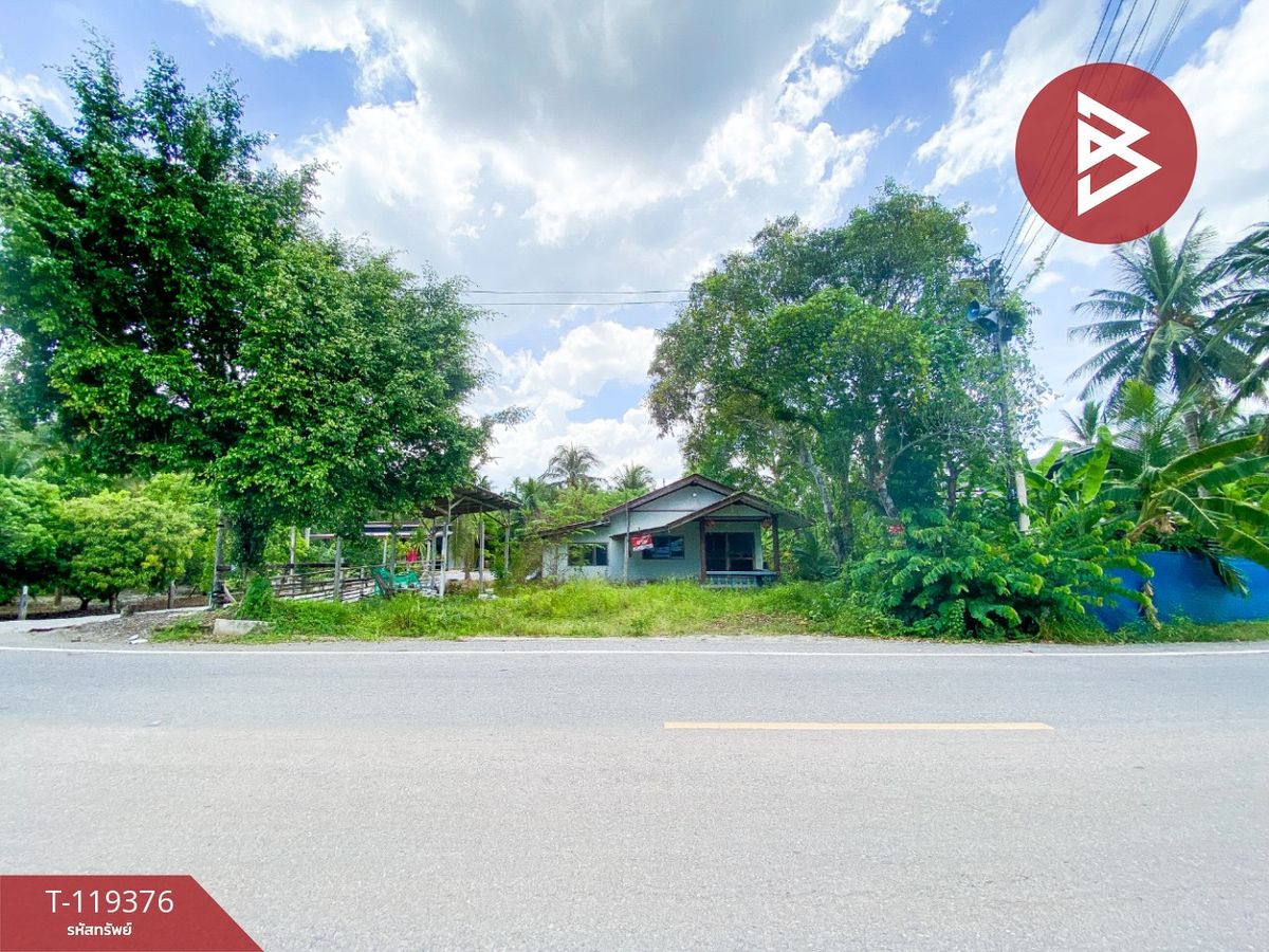 ขายที่ดินสมุทรสงคราม : ขายที่ดินพร้อมบ้านเดี่ยว เนื้อที่ 3 งาน 82.4 ตร.วา อัมพวา สมุทรสงคราม