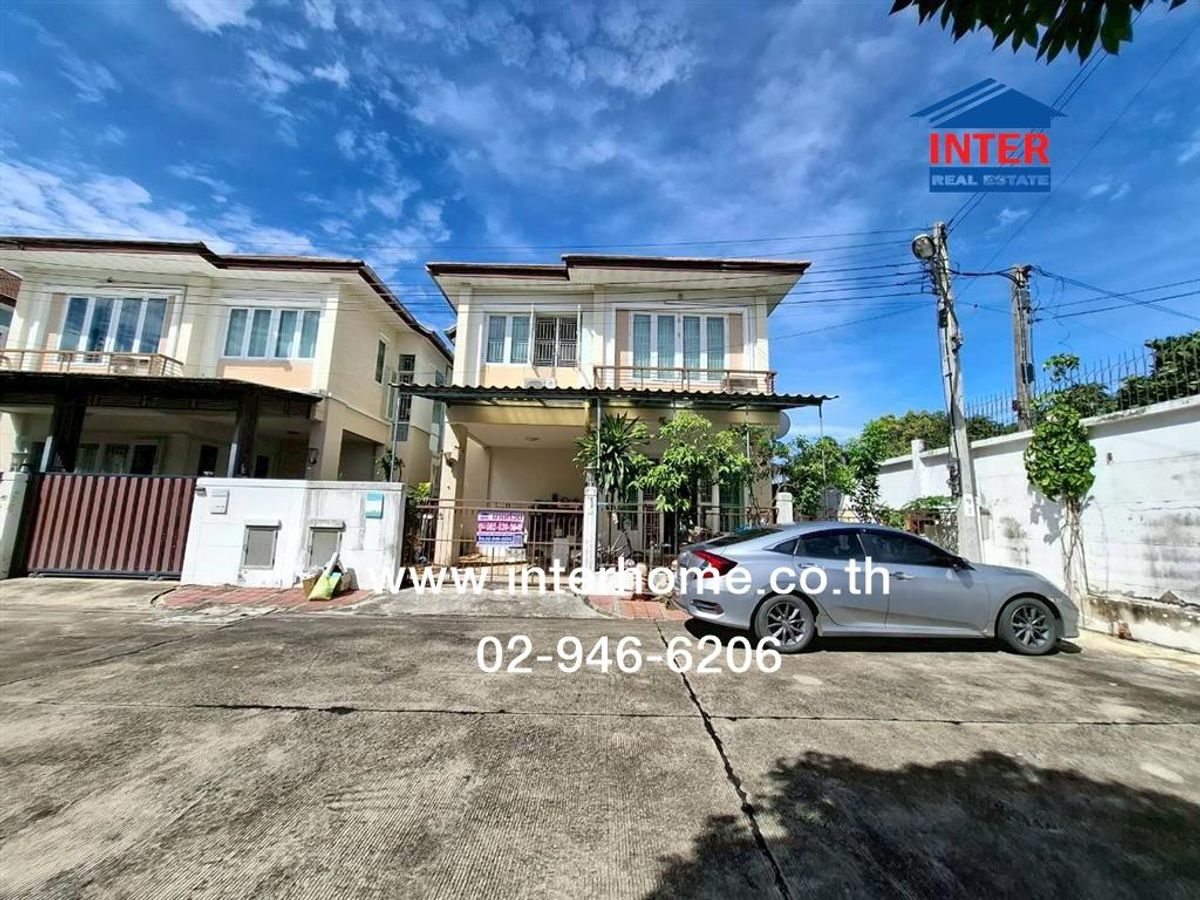 For SaleRama5, Ratchapruek, Bangkruai : 2 -storey house, 41.9 sq.w., Rattira Romphon Village, Ratchaphruek Road, Nakhon In Road, Ruamchai Phatthana Road, Bang Kruai Nonthaburi