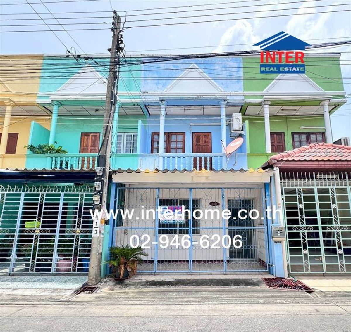ขายทาวน์โฮมนนทบุรี บางใหญ่ บางบัวทอง : ทาวน์เฮ้าส์ 2 ชั้น 16 ตร.ว. หมู่บ้านกอบกาญจน์ ถนนราชพฤกษ์-รัตนาธิเบศร์ ถนนบางกรวย-ไทรน้อย บางใหญ่ นนทบุรี