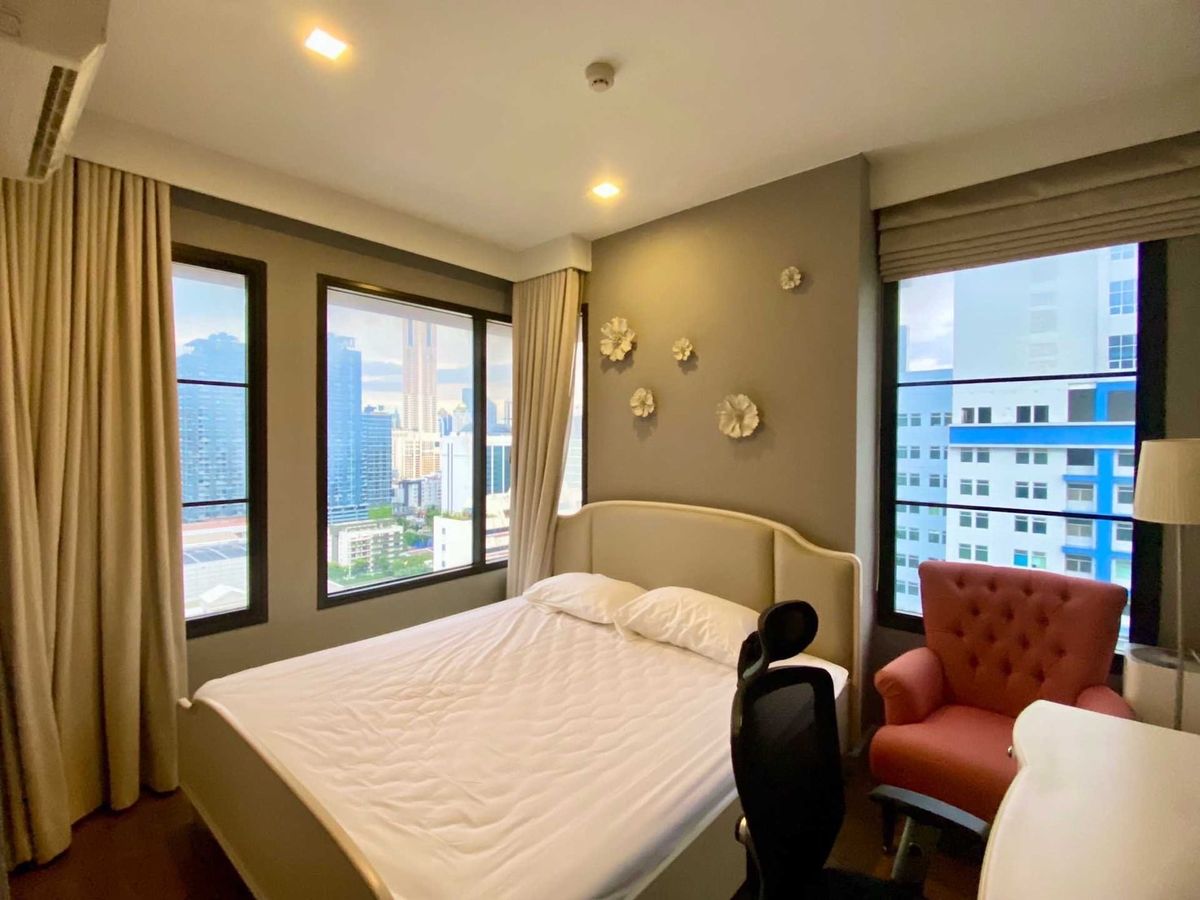 ให้เช่าคอนโดราชเทวี พญาไท : M1248 For Rent Condo M Phayathai 