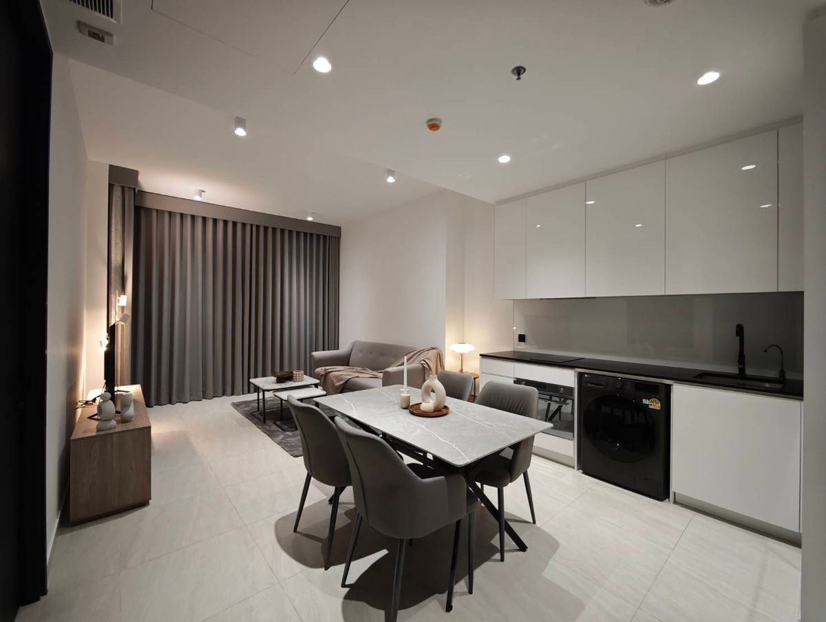 ให้เช่าคอนโดสาทร นราธิวาส : Tait Sathorn 12 <<1 Bedroom For Rent>>📍Location: Sathorn 12 ( 400m. to BTS Chong Nonsi ) :Fully Furnished