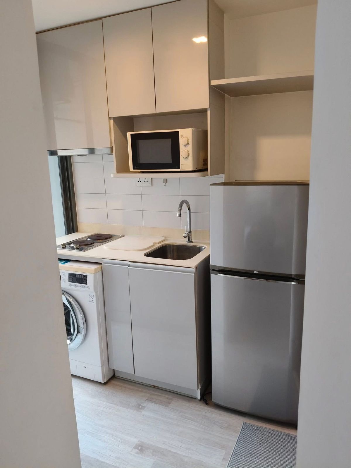 For RentCondoOnnut, Udomsuk : For rent 📍 IDEO Mobi Sukhumvit 📍 Fully furnished and equipped, near BTS On Nut