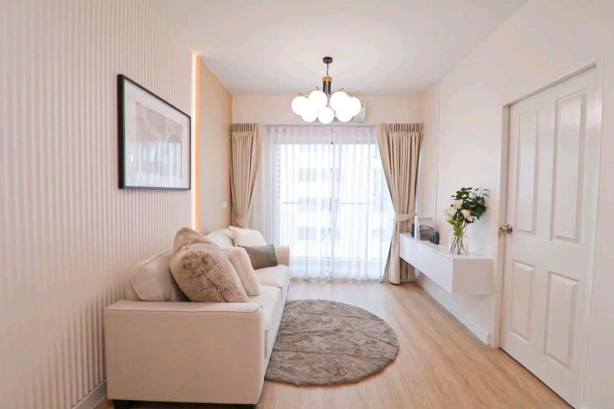 For SaleCondoRama9, Petchburi, RCA : Condo near the electric train can walk 2 large, 1, in the heart of Rama 9, near MRT, only 750 meters.