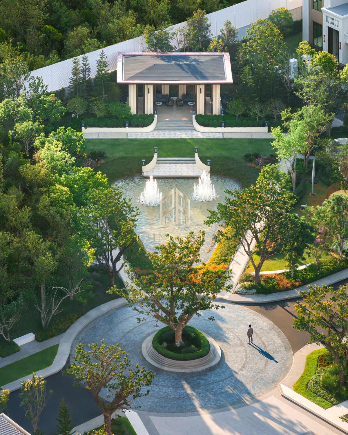 For SaleHouseBangna, Bearing, Lasalle : Exclusive 3-Storey Luxury House, CINQ ROYAL The Eighteen, Bangna KM.7 📞092-4252445