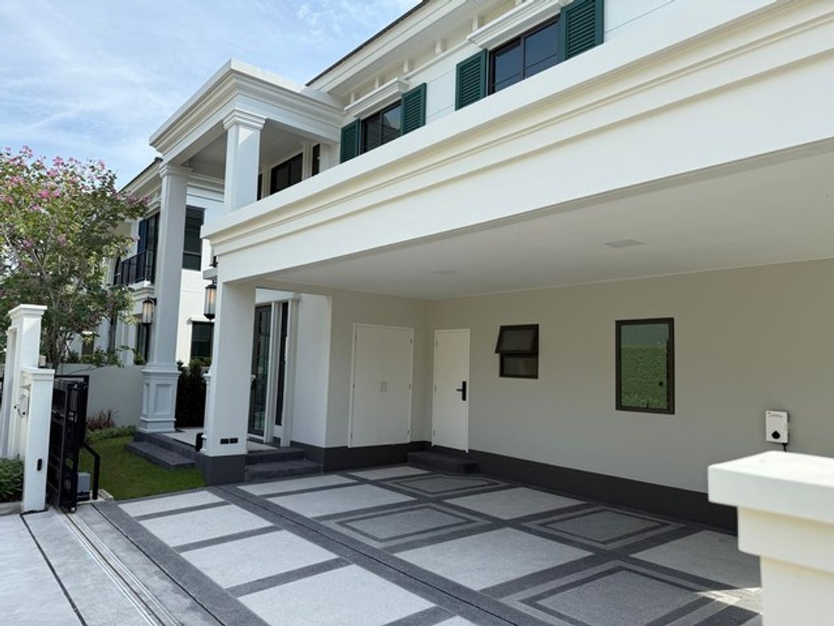 ให้เช่าบ้านบางนา แบริ่ง ลาซาล : HR2759ให้เช่าบ้านเดี่ยวสุดหรู โครงการเศรษฐสิริ บางนา กม.10 พร้อมเข้าอยู่ ใกล้เมกาบางนา 