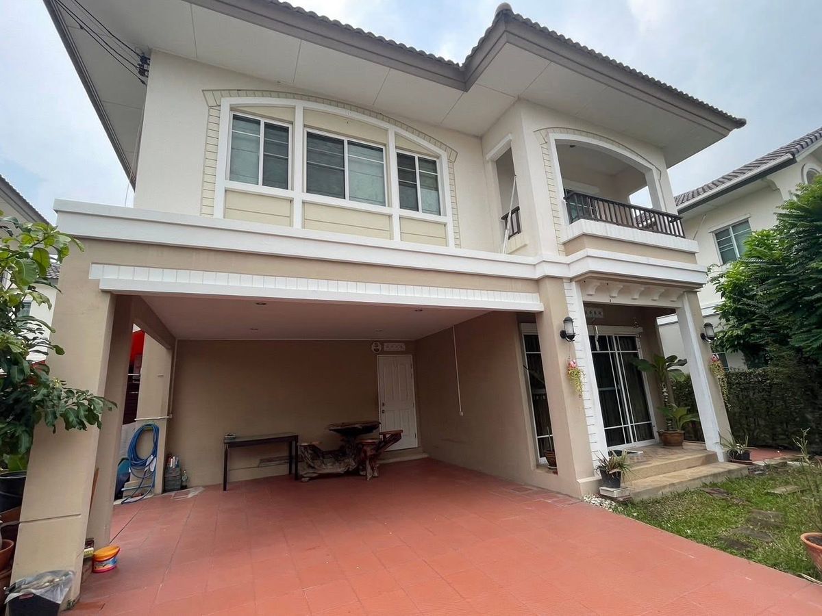 For RentHouseNawamin, Ramindra : Rent a detached house, Passorn 19 Watcharapol-Ring Road, next to the Fashion Island