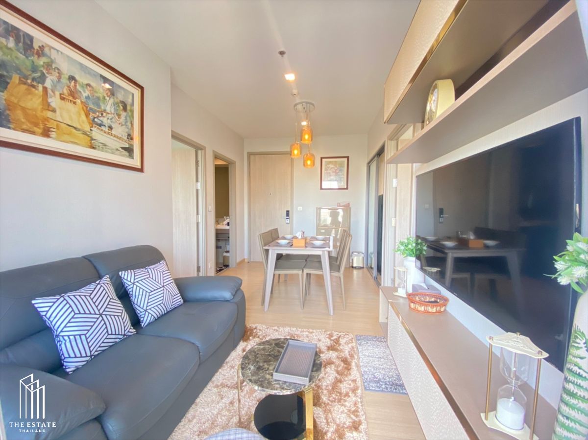 ให้เช่าคอนโดอ่อนนุช อุดมสุข : Condo for RENT Whizdom Connect แบบ Flexi room ห้องทิศเหนือ แต่งสวยเฟอร์ครบ พร้อมอยู่@27,000 Baht