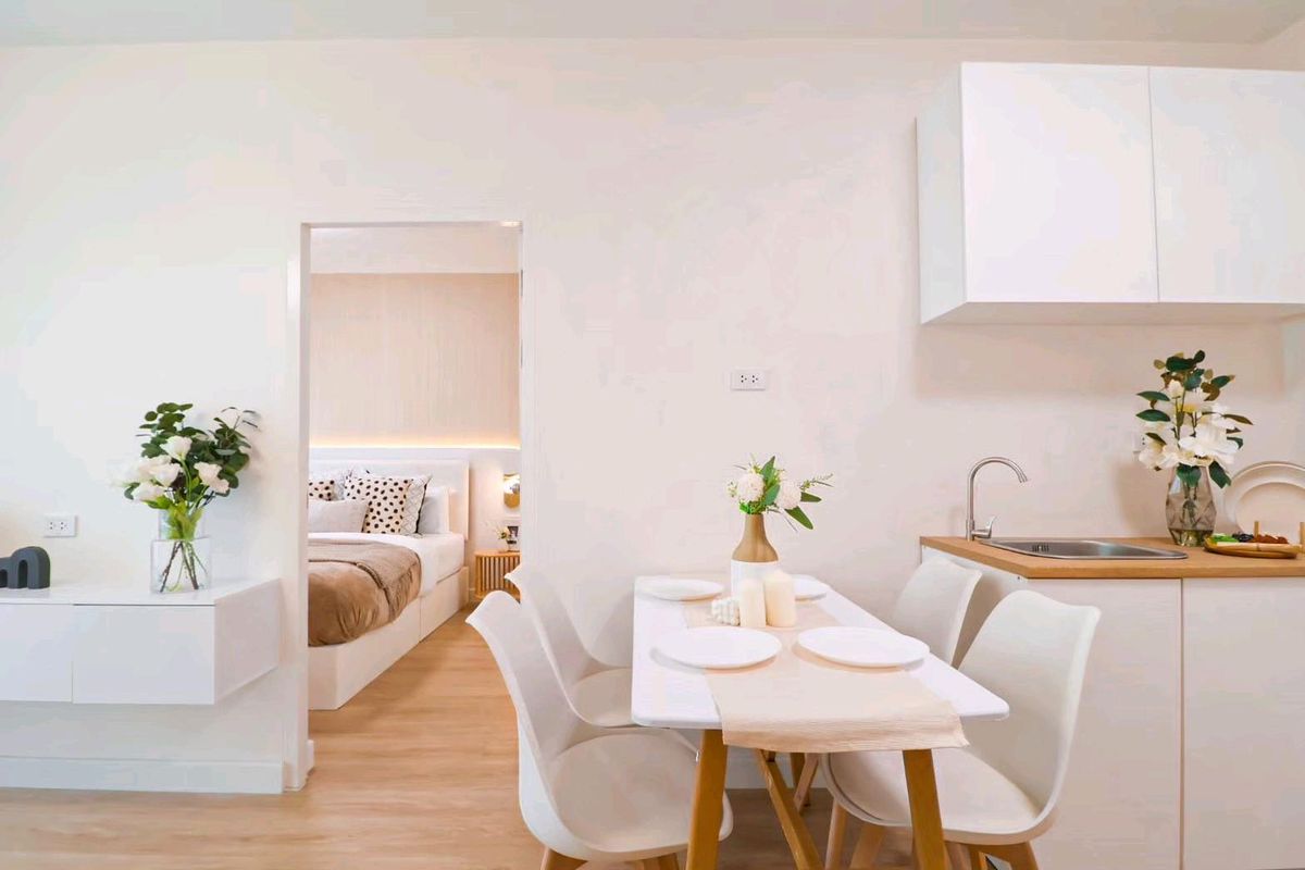 For SaleCondoRama9, Petchburi, RCA : Condo near the electric train can walk 2 large, 1, in the heart of Rama 9, near MRT, only 750 meters.