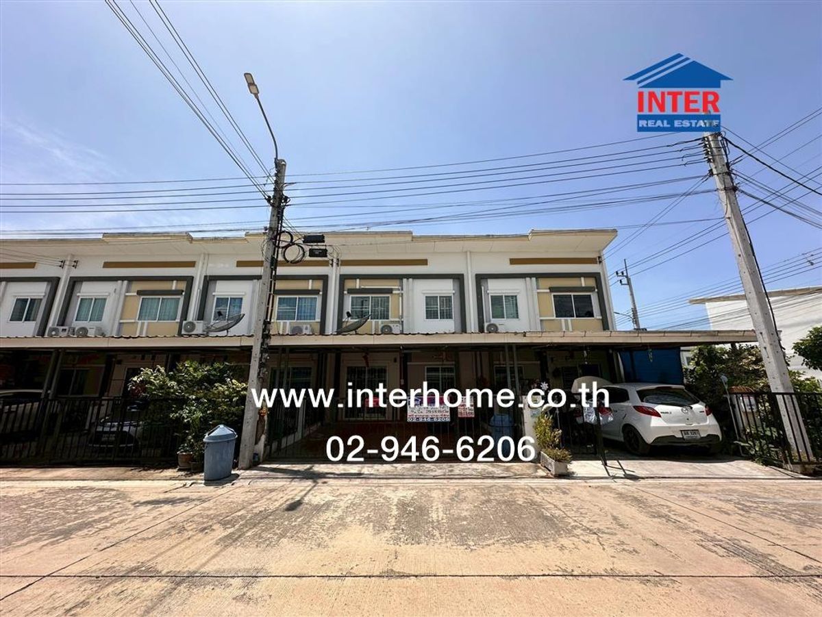 ขายทาวน์โฮมนนทบุรี บางใหญ่ บางบัวทอง : ทาวน์เฮ้าส์ 2 ชั้น 21.4 ตร.ว. หมู่บ้านไลโอบลิสซ์ กาญจนาฯ-กันตนา ซอยกันตนา ถนนกาญจนาภิเษก ถนนรัตนาธิเบศร์ บางใหญ่ นนทบุรี
