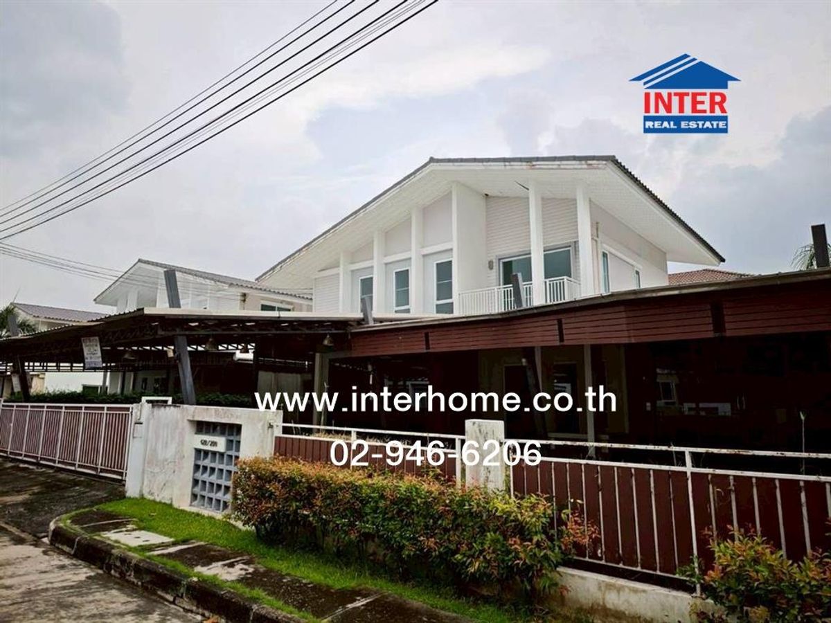 ขายบ้านนวมินทร์ รามอินทรา : บ้านเดี่ยว 2 ชั้น 102.3 ตร.ว. หมู่บ้านฮาบิเทียโมทีฟ ปัญญา-อินทรา ถนนรามอินทรา ถนนปัญญาอินทรา เขตคลองสามวา กรุงเทพมหานคร