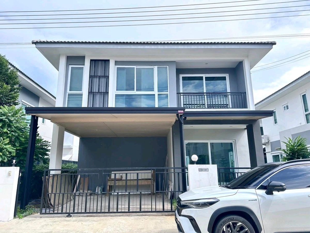 ขายบ้านปทุมธานี รังสิต ธรรมศาสตร์ : 🔥 บ้านผ่อนตรง พร้อม Built-in เดอะเบสท์ ลำลูกกา คลอง 6