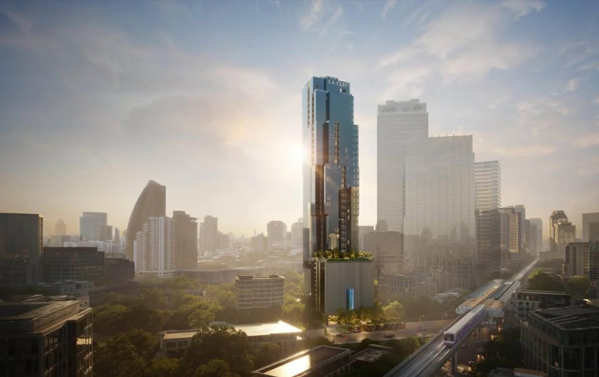 ขายคอนโดสุขุมวิท อโศก ทองหล่อ : 2BED 2BATH HIGH FLOOR Near BTS THONGLOR Iconic residences above La Clef Bangkok  