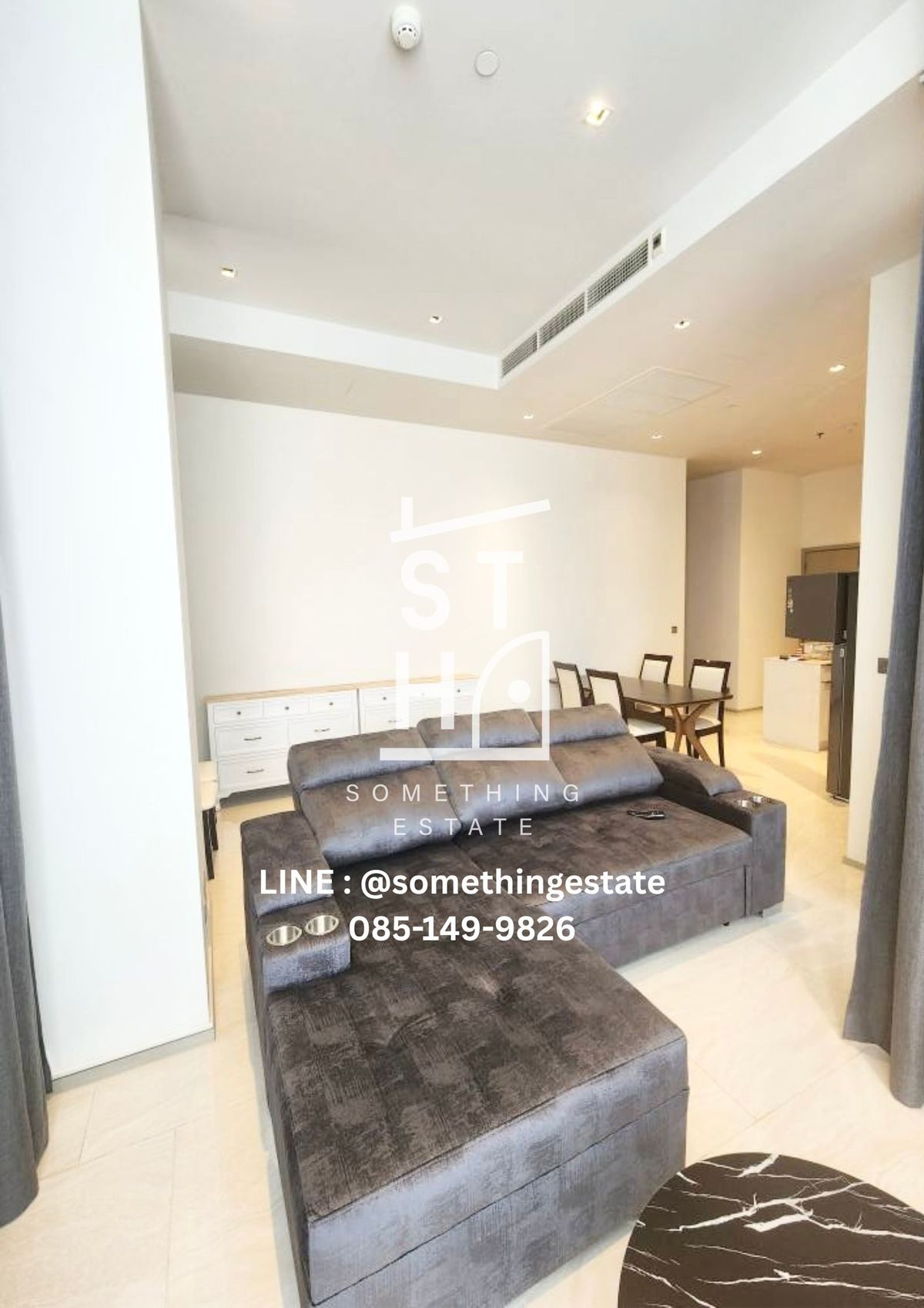 ให้เช่าคอนโดสีลม ศาลาแดง บางรัก : 2-Bedroom Ashton Silom all new furnished, Fully Equipped