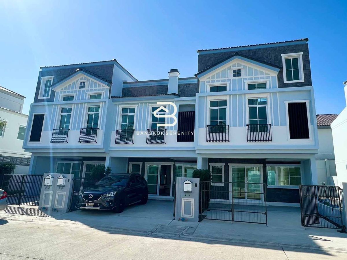ให้เช่าทาวน์โฮมบางนา แบริ่ง ลาซาล : Indy 2 Bangna Ramkhamheang 2 For rent