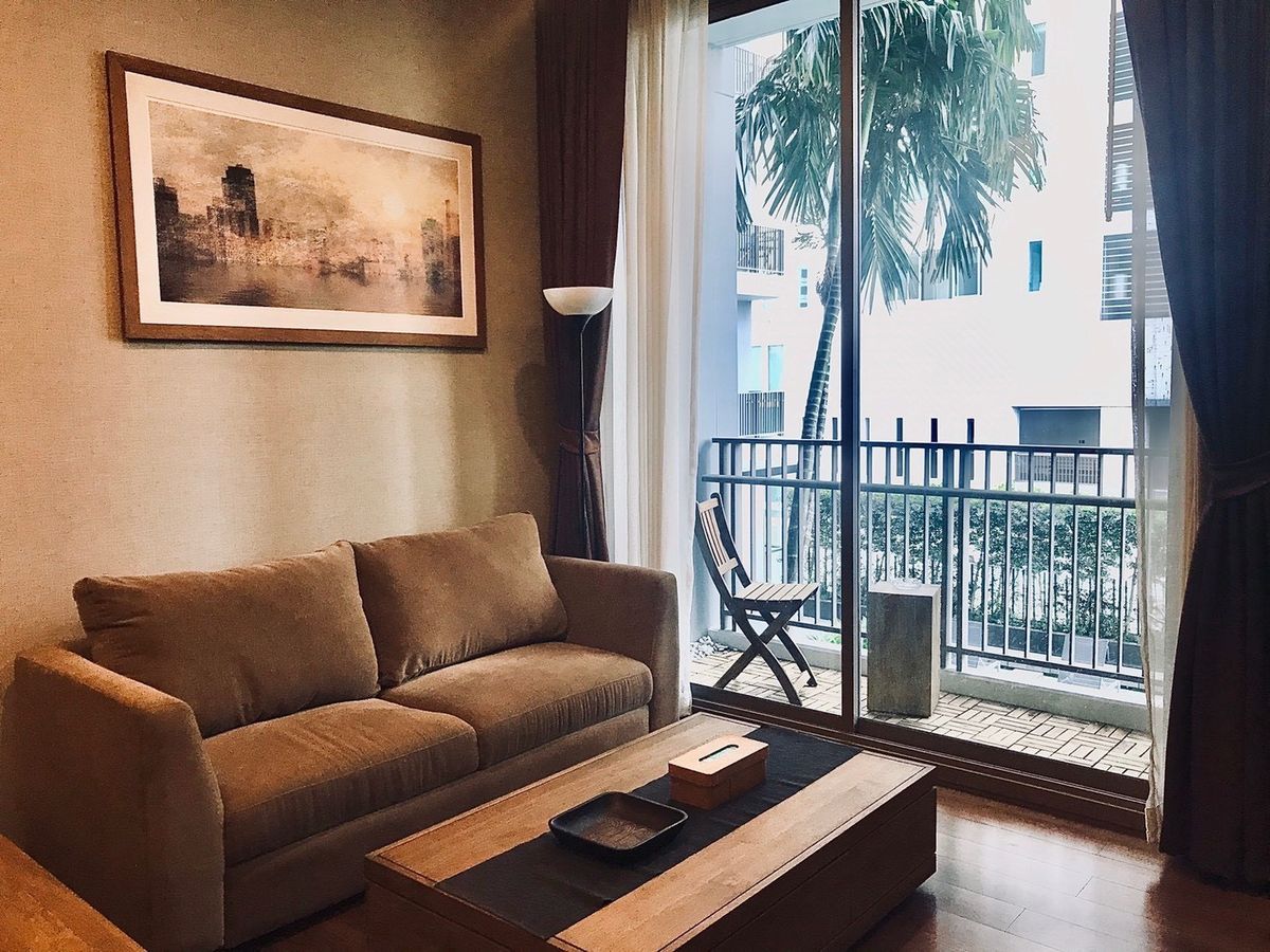 For RentCondoSukhumvit, Asoke, Thonglor : (For Rent)  1 Bed 1 Bath 54 Sqm. Fully furnished - READY TO MOVE IN