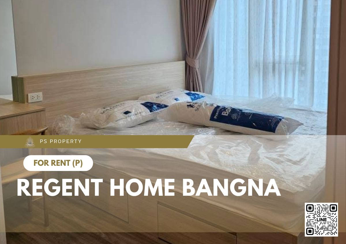 ให้เช่าคอนโดบางนา แบริ่ง ลาซาล : ให้เช่า 🔥 Regent home bangna 🔥 เฟอร์นิเจอร์ และ เครื่องใช้ไฟฟ้าครบ ใกล้ BTS บางนา