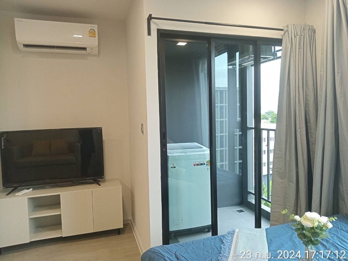 For RentCondoOnnut, Udomsuk : For rent 🔥 Atmoz Oasis Onnut 🔥 Fully furnished and equipped, near MRT Srinakarin