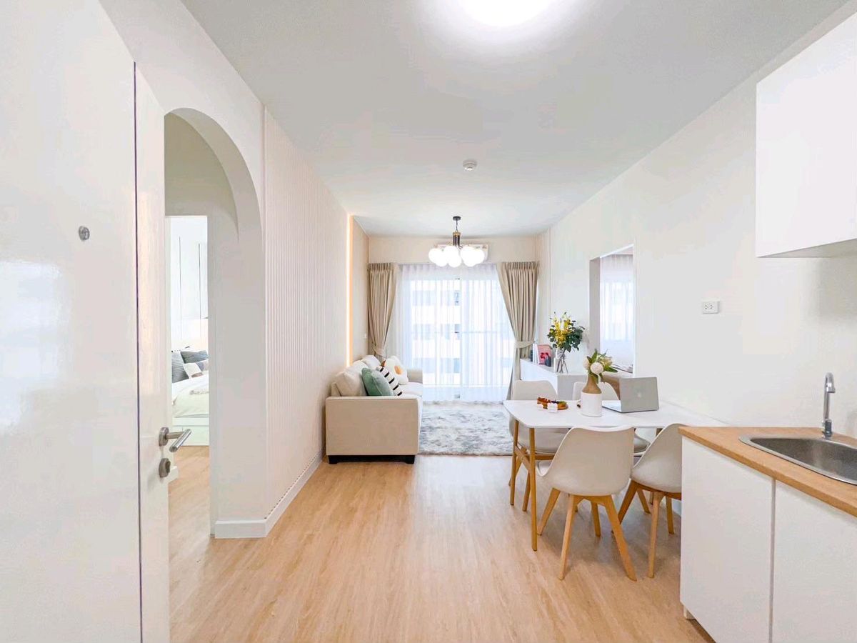 For SaleCondoRama9, Petchburi, RCA : Condo near the electric train can walk 2 large, 1, in the heart of Rama 9, near MRT, only 750 meters.