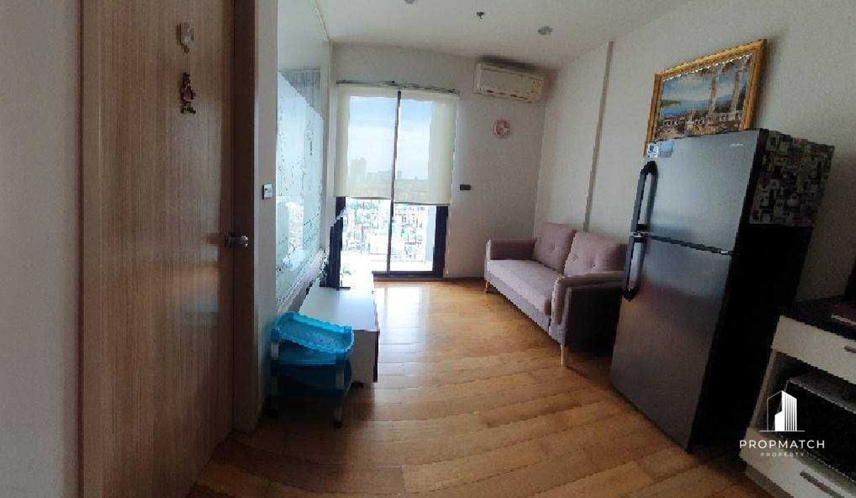 ให้เช่าคอนโดวงเวียนใหญ่ เจริญนคร : ✨Flash Deal ✨Fuse Sathorn - Taksin( 1Bed 1Bath 31SQM.) แต่งครบพร้อมอยู่ !! เพียง 14,000บาทต่อเดือน Tel.0981315848 @propmatch