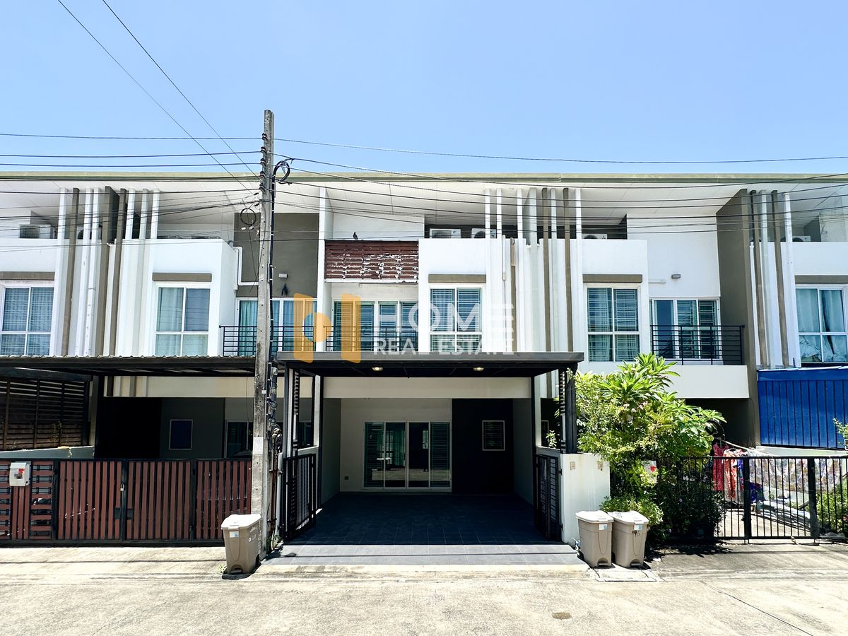 For SaleTownhomeRattanathibet, Sanambinna : City Sense Rattanathibet - Bypass Muang Non / 3 Bedrooms (Sale), Citysense Rattanathibet - Liang Mueang / 3 Bedroom (For Sale) Golf180