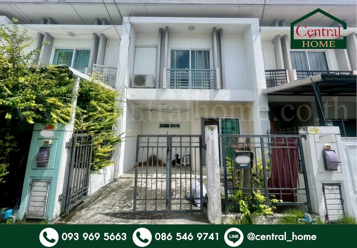 ขายทาวน์โฮมนนทบุรี บางใหญ่ บางบัวทอง : ทาวน์โฮม พฤกษาทาวน์ เน็กซ์ ติวานนท์ - พระราม 5 ถูกที่สุดในโครงการ