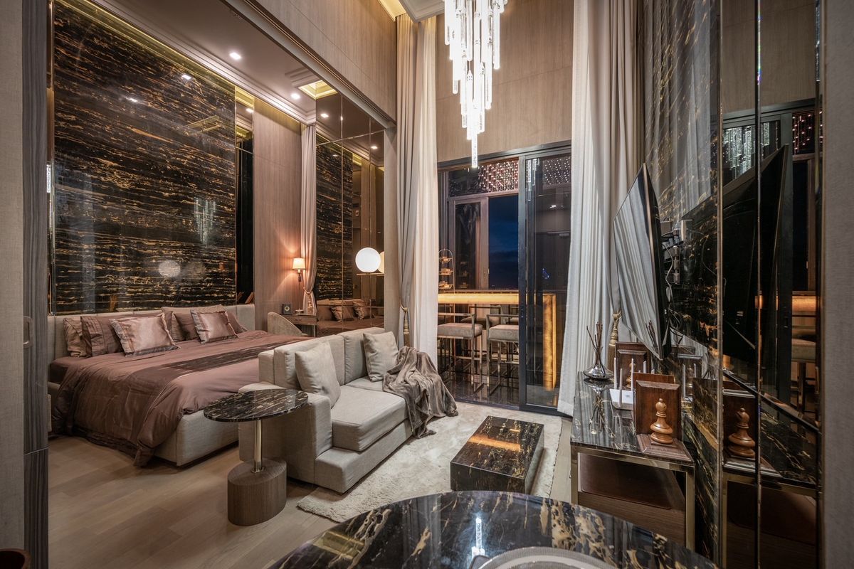 For RentCondoSukhumvit, Asoke, Thonglor : For Rent Ashton Asoke Fully furnished luxury style High Floor