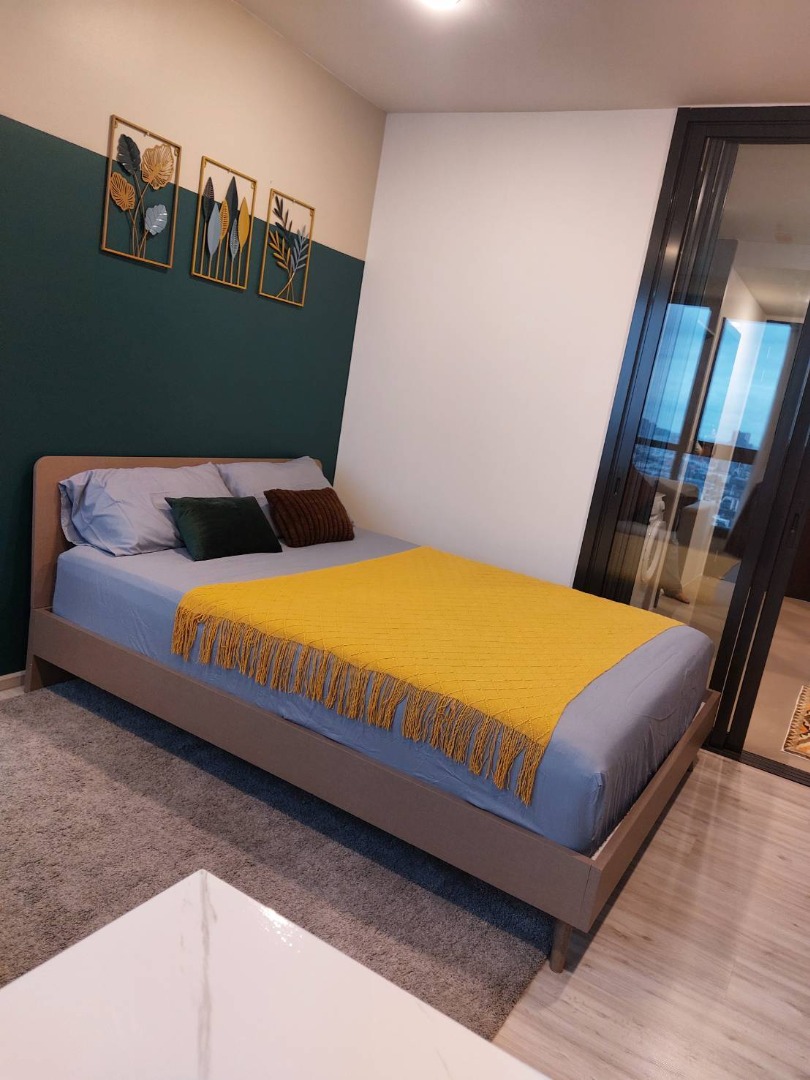 ให้เช่าคอนโดรัชดา ห้วยขวาง : 🔥ให้เช่าด่วน🔥เอ็กซ์ที ห้วยขวาง ห้องมุมชั้น 40 ส่วนตัวมาก พร้อมเข้าอยู่ ใกล้MRTห้วยขวาง 70เมตร