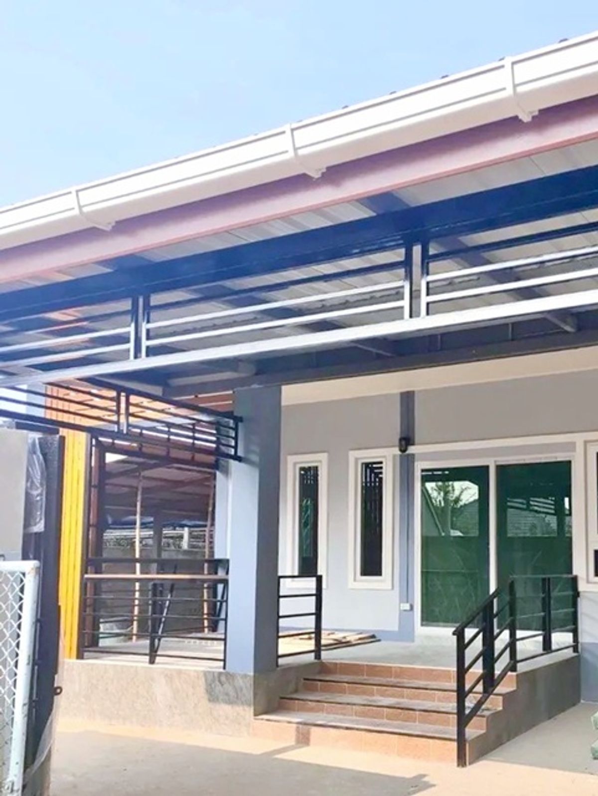 ให้เช่าบ้านขอนแก่น : บ้านเดี่ยวชั้นเดียว สร้างใหม่ 71ตร.วา.ประชาร่วมใจ CJ ศิลา ขอนแก่น โลตัส 1.5 กม. 221 ตร.ม.ม.ขอนแก่น 7.2 กม.ตกแต่งสวย