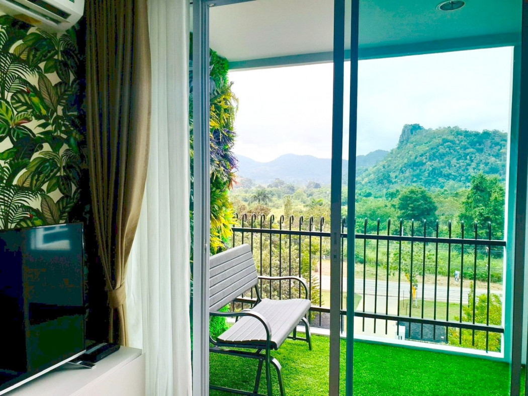 ขายคอนโดปากช่อง เขาใหญ่ : ขาย คอนโด ริมถนนธนะรัชต์ Courtyard Khaoyai 49 ตรม 1นอน 1น้ำ ชั้น 6