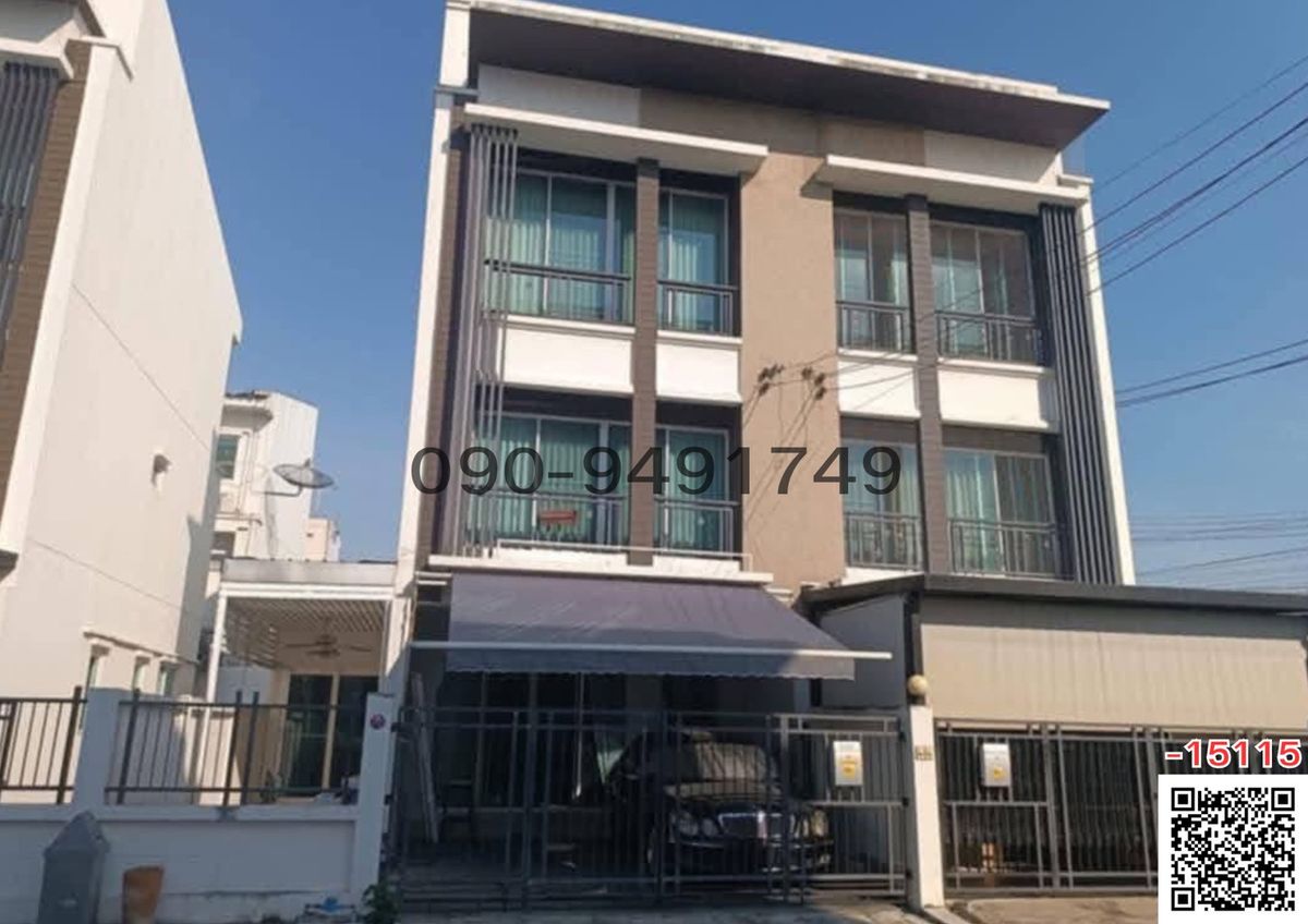 ให้เช่าทาวน์โฮมโชคชัย4 ลาดพร้าว71 : เช่า ทาวน์โฮม 3 ชั้น บ้านกลางเมือง โชคชัย 4 ใกล้เซ็นทรัลอีสวิว
