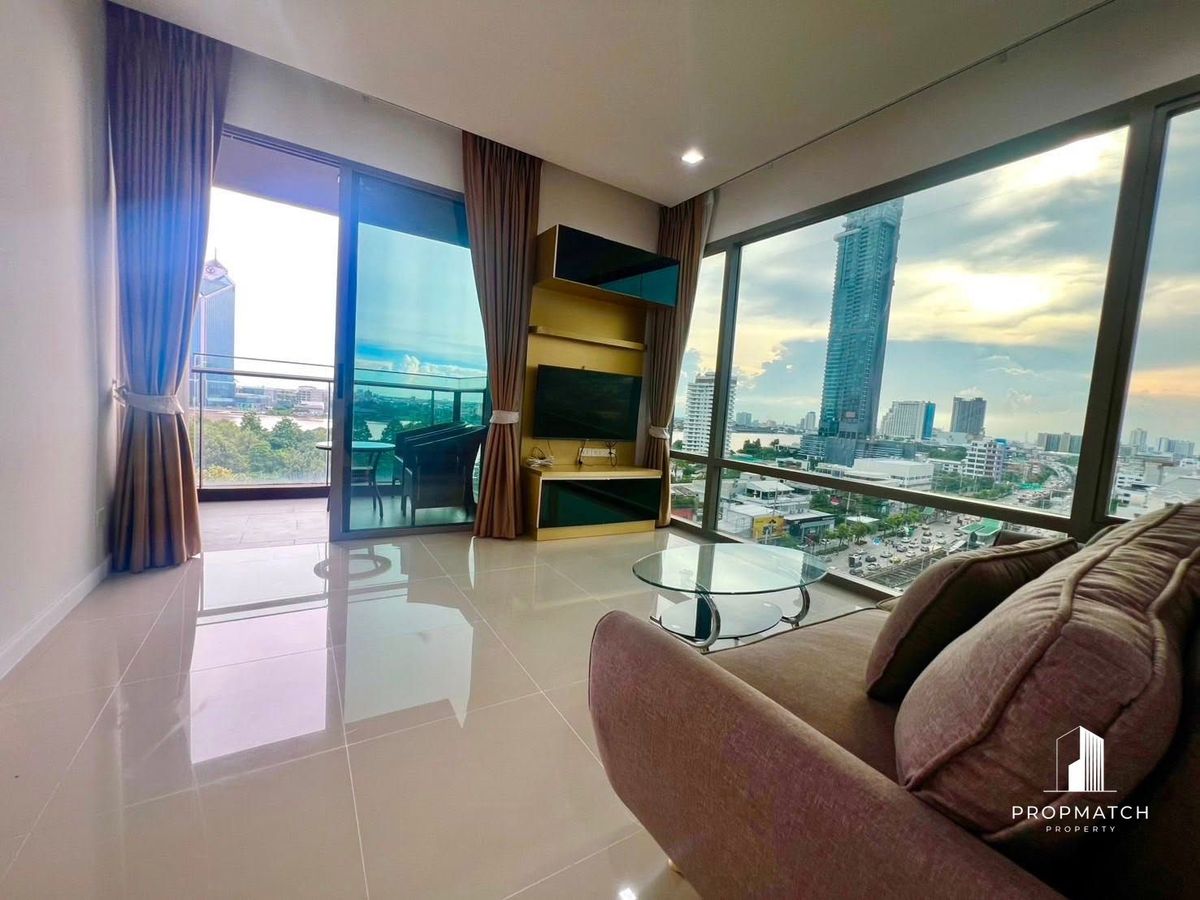 ให้เช่าคอนโดพระราม 3 สาธุประดิษฐ์ : ✨Flash Deal ✨Star view rama 3( 2Bed 2Bath 82SQM.) แต่งครบพร้อมอยู่ !! เพียง 35,000บาทต่อเดือน Tel.0981315848 @propmatch