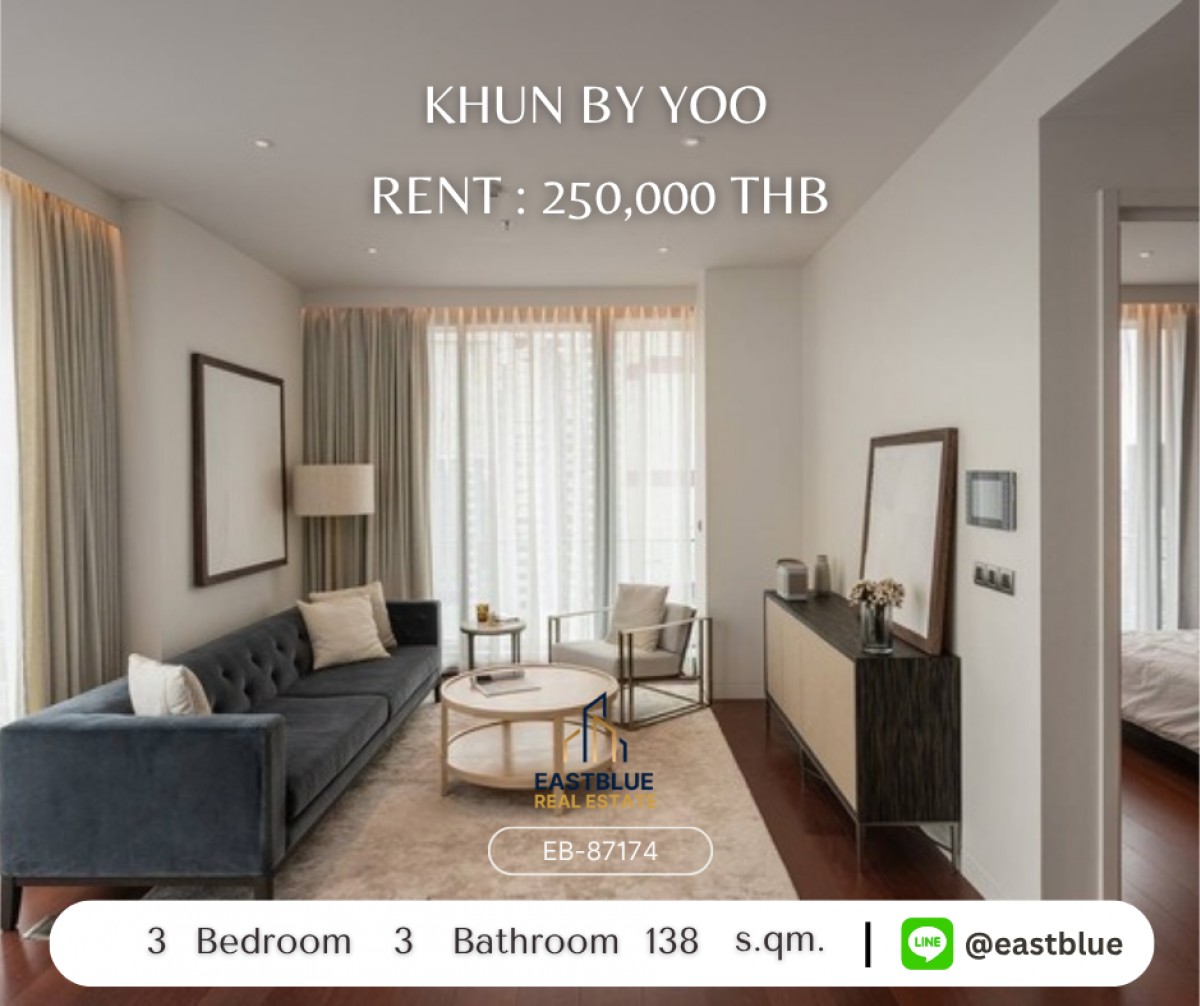 ให้เช่าคอนโดสุขุมวิท อโศก ทองหล่อ : หรูหราติดทองหล่อ! Condo 3 ห้องนอน 138 ตร.ม. พร้อมสิ่งอำนวยความสะดวกเต็มรูปแบบ 
เช่า 250,000 บ./ด. ใกล้ BTS Thong Lo – ชีวิตเหนือระดับรอคุณอยู่!