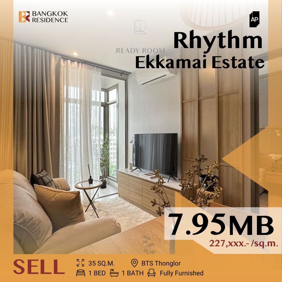 ขายคอนโดสุขุมวิท อโศก ทองหล่อ : 🎉 Limited Units in Central Ekkamai Rhythm ekkamai estate near BTS Ekkamai