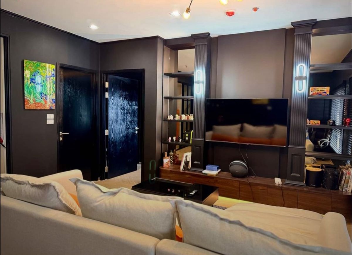 For RentCondoWongwianyai, Charoennakor : For rent 📍 Na Reva Charoennakhon 📍 Fully furnished and equipped, near BTS Krung Thonburi