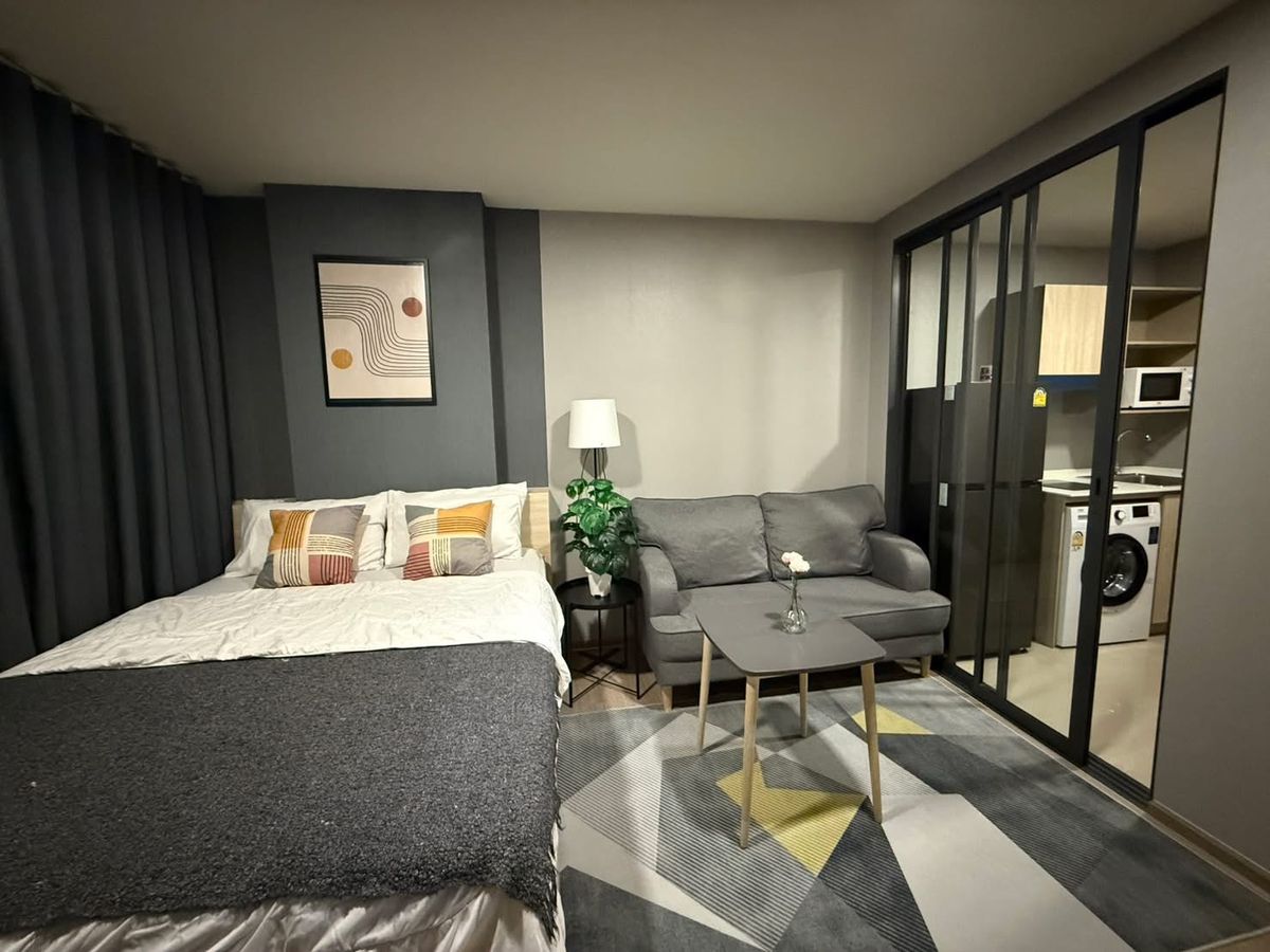 For RentCondoBangna, Bearing, Lasalle : For rent 🔥 The muve bangna 🔥 Fully furnished and equipped, near BTS Bangna