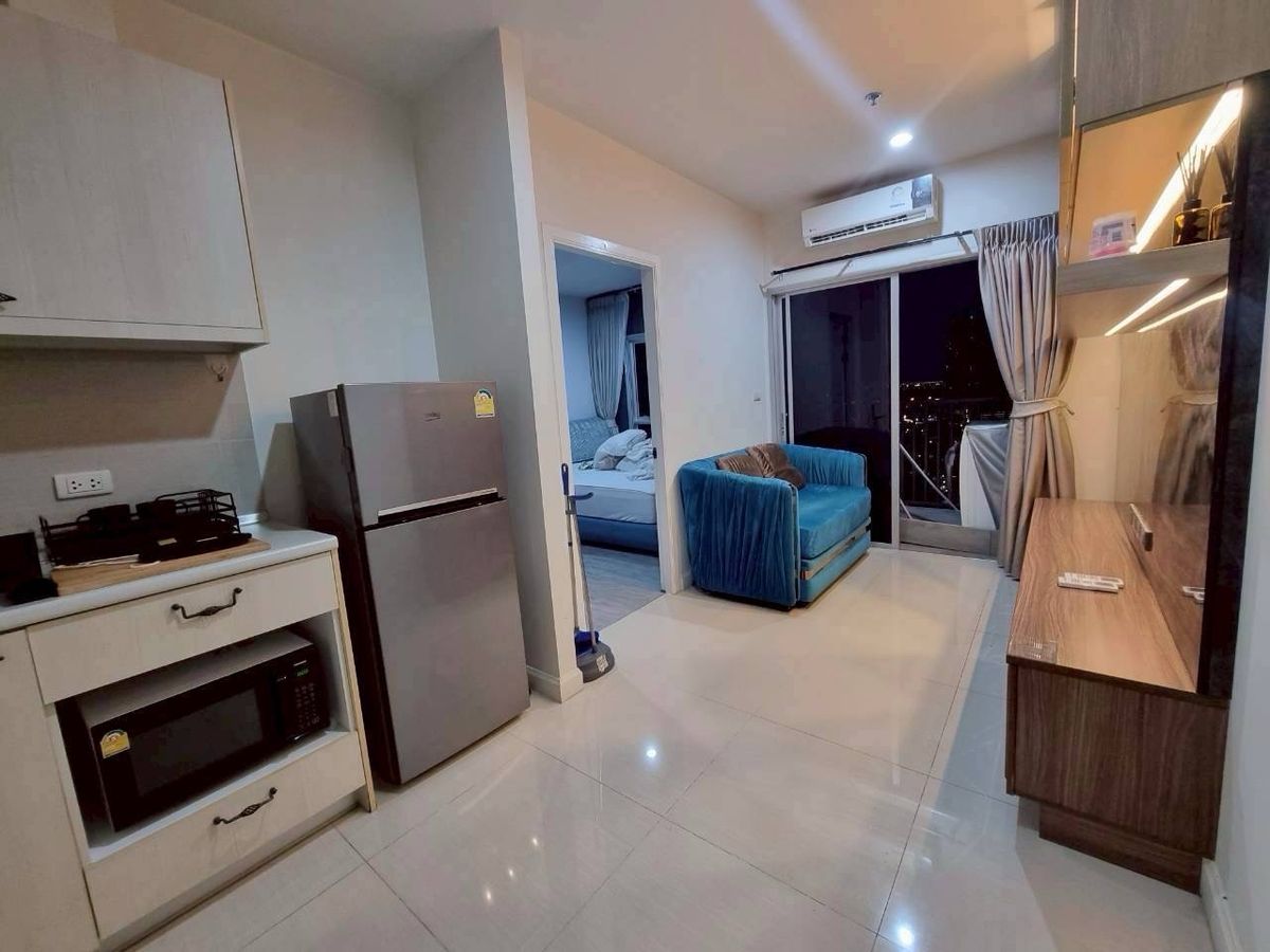 For RentCondoRattanathibet, Sanambinna : Condo for rent, Manor, Miner, Bin Nam, near the Ministry of Commerce Beautiful room ready