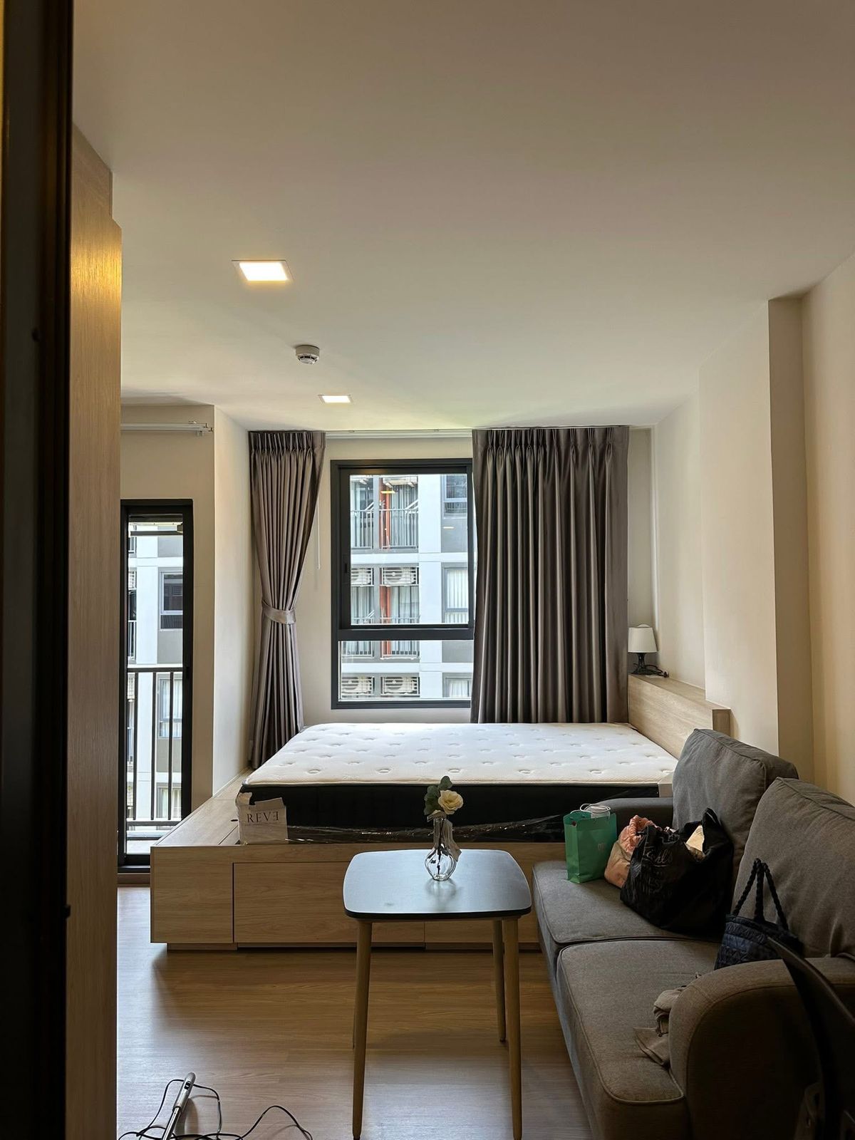 For RentCondoBangna, Bearing, Lasalle : For rent 🔥 The muve bangna 🔥 Fully furnished and equipped, near BTS Bangna